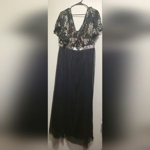 Lace Sequin Prom/Party Dress